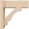 Ekena Millwork 5 1/2-in W x 14-in D x 14-in H Balboa Block Rough Cedar Woodgrain TimberThane Outlooker, Primed Tan OUTUR055X14X14BOA44RCPR - alternate 3